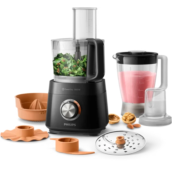 Philips Viva Collection Compact Food Processor HR7520/10 - Image 2