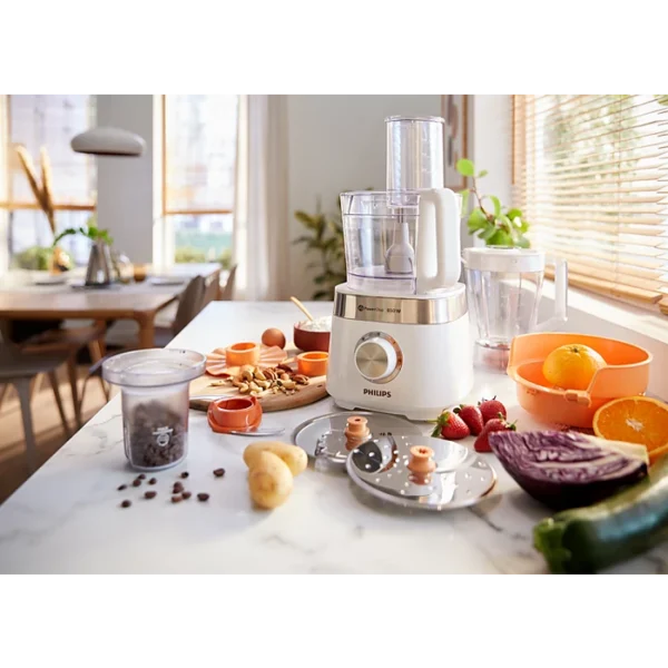 Philips Viva Collection Compact Food Processor HR7520/01 - Image 4