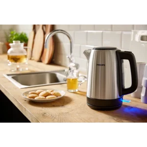 Philips Daily Collection Metal Kettle-Spring Lid, Light indicator HD9350/92